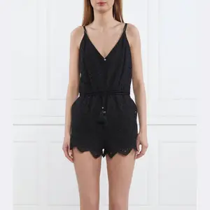 Комбинезон стандартного кроя Patrizia Pepe, черный