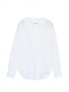 Рубашка с v-образным вырезом Closed, белый