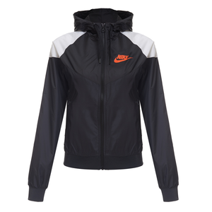 Nike Куртка WINDRUNNER для женщин с капюшоном, черная, Moderate Others