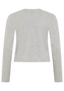 Kidsworld Лонгслив в крапинку серого цвета