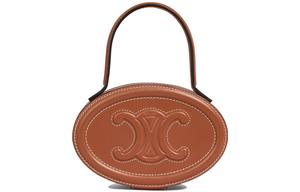 CELINE Круглая косметичка из коровьей кожи