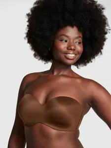 Носите повсюду бюстгальтер без бретелек на легкой подкладке Pink Wear Everywhere, цвет Ganache