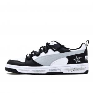 PUMA Кроссовки для скейтбординга Rebound V6 Pink Shooting Stars с антискользящим покрытием, износостойкие, унисекс, черно-серого цвета