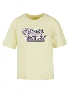 Футболка F4NT4STIC Tee Atari Crystal Castles Retro Gaming, цвет softyellow