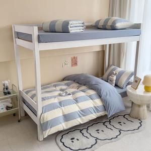 Antarctic Комплект постельного белья из 3 предметов (простыня, пододеяльник, наволочки) из чистого хлопка, цвет Enjoy Life Early - Light Blue