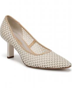 Женские туфли-лодочки Julissa с острым носком Franco Sarto, Off White Woven Faux Raffia