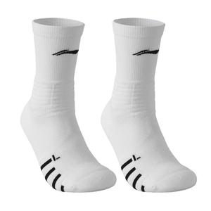 LINING Антибактериальные и дезодорирующие беговые повседневные носки до колена Unisex Black White Combo Set