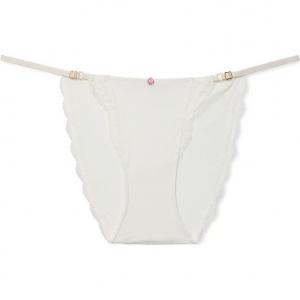 Женские Трусы Victoria's Secret, 1 упаковка (Кокосовый Белый/Кокосовый Белый)