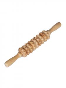 Relaxdays 2 массажных ролика натурального цвета