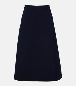 Юбка миди Gloria из вирджинской шерсти 'S Max Mara, Blue S