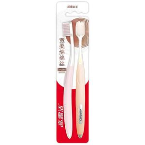 Зубные щетки с широкой головкой и мягкой щетиной для чистки и защиты десен COLGATE