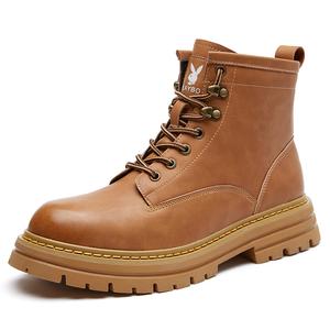 Короткие ботинки Martin унисекс Playboy, Yellow Brown