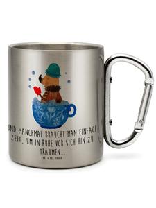 Кружка с пеной для ванны "Мотылек" и серебряной надписью Mr. & Mrs. Panda