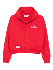 Худи с вышитым логотипом Chocoolate, красный