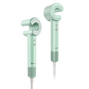 Высокоскоростной фен для волос High Power с постоянной температурой Hair Friendly GFH 1601 GREE, светло-зеленый