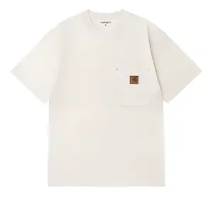 Футболка с карманом eldon s/s Carhartt WIP, бежевый