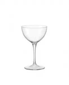 Набор из 4 бокалов для коктейля «Мартини» Novocento объемом 0,2 л Bormioli Rocco, прозрачный