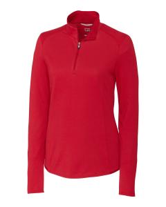 Женская куртка Advantage с полумолнией Cutter & Buck, цвет cardinal red