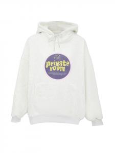 Женская толстовка с капюшоном в кремово-белом цвете Homebase