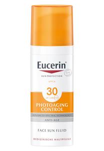 Защита от солнца SONNENSCHUTZ SUN PHOTOAGING CONTROL FACE FLUID LSF 30 Eucerin