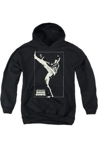 Давид Боуи The Man Cover худи для молодежи Gildan, черный