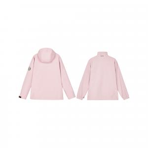 Ветровка унисекс Sweet Litchi Pink Skechers с защитой от воды, ветра и ультрафиолета, в комплекте сумка для покупок