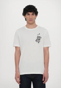 Футболка с принтом COW PS Paul Smith, белый