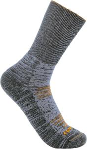 Мужские носки Carhartt SC9510M Twin Knit Heavyweight Diamond Plate Crew Sock, Tourmaline