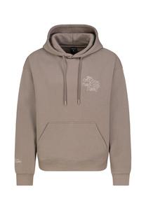Худи Sublevel MIT STICKEREI, Middle Brown/Brown