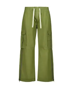Брюки-Карго с изогнутым логотипом Palm Angels, зеленый