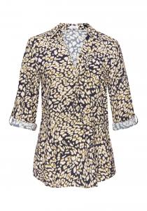 Блуза LASCANA, темно-синий