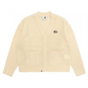 Кардиган с накладными карманами от *A Bathing APE Aape, экрю