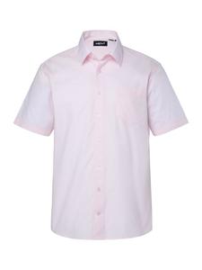 Men Plus Рубашка цвета розы