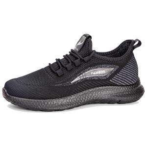 Дышащие и легкие низкие повседневные туфли унисекс TAIHEYUAN, Men'S Black