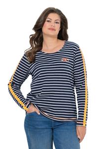 LAURASØN Лонгслив в морском синем цвете