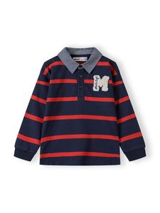 MINOTI Лонгслив в темно-синем цвете