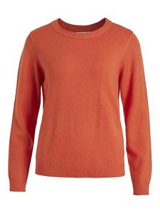 Vila Свитер "Viril" оранжевого цвета