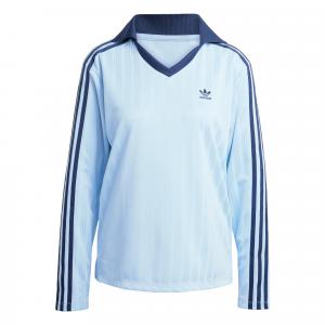 Adidas Originals Adicolor Футболка-поло женская Sky Blue