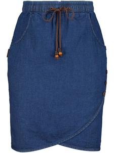 Мини-юбка alife and kickin, цвет dark denim