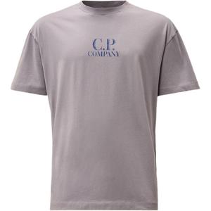 Футболка C.P. Company с логотипом C.P.Company, серый