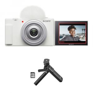 Цифровая камера Sony ZV-1F Vlogging Camera with Vlogger Accessory Kit (White)