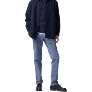 Uniqlo Мужские повседневные брюки, размер 63, небесно-голубые