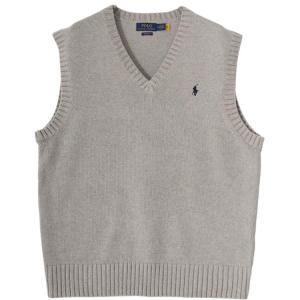 Мужская майка свободного кроя gray Polo Ralph Lauren, серый