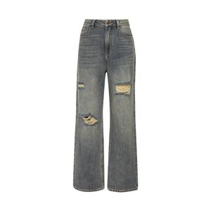 Брюки Deep Breath рваные, синий