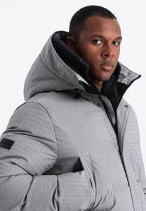 Зимнее пальто Ombre, серый