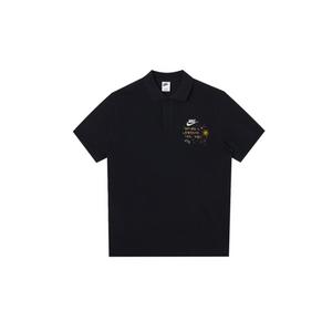 Nike Спортивная поло мужская black