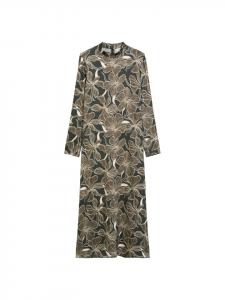 Marc O'Polo Длинное облегающее платье темно-коричневого цвета