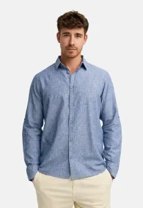 Рубашка лангарм теон Indicode Jeans, Navy