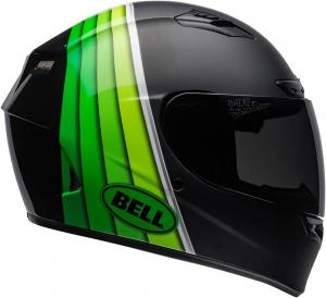Мотоциклетный шлем BELL Qualifier, Illusion Matte/Gloss Black/Green