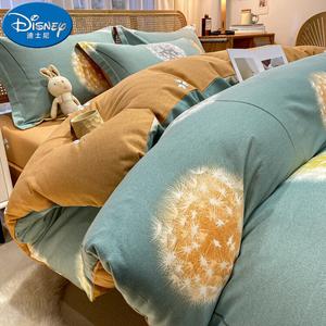 Disney Комплект постельного белья 220×240 см, простыня на резинке, 100% хлопок, цвет Dandelion